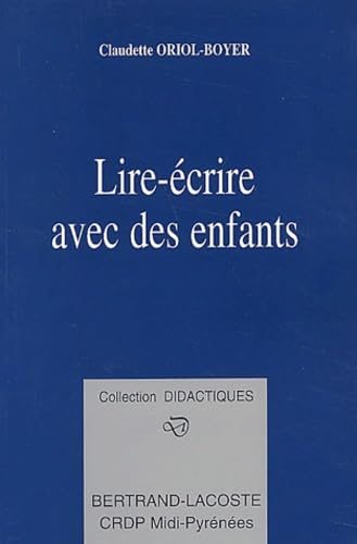 Lire-écrire avec des enfants
