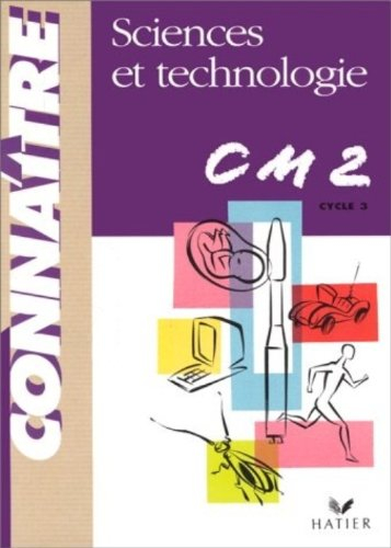 Sciences et technologie, CM2