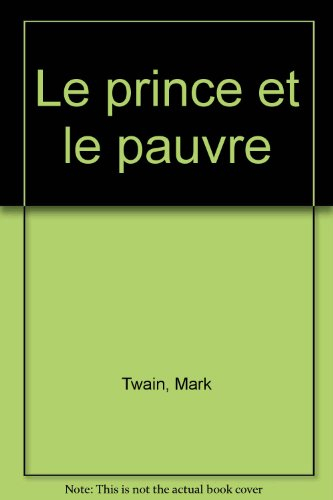 Le prince et le pauvre