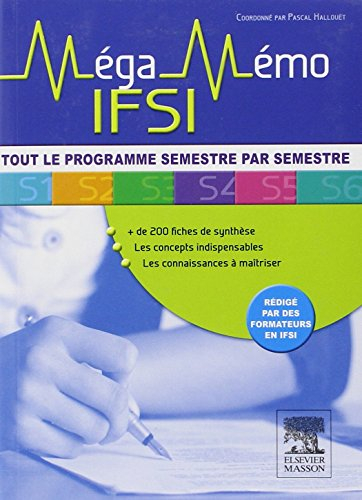 Méga-mémo IFSI : tout le programme semestre par semestre