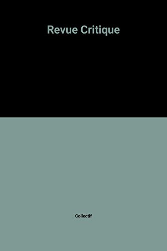 revue critique