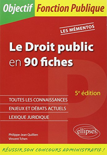Le droit public en 90 fiches