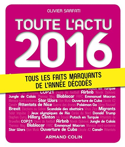 Toute l'actu 2016 : tous les faits marquants de l'année décodés