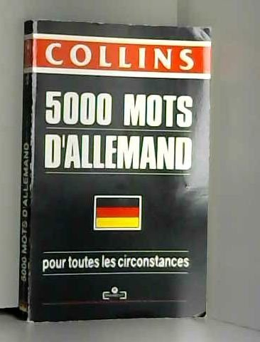 Connaître et utiliser 5.000 mots d'allemand : Collins