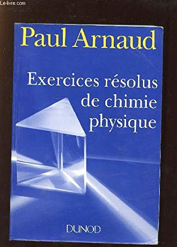 exercices résolus de chimie physique