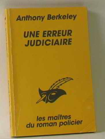 Une Erreur judiciaire