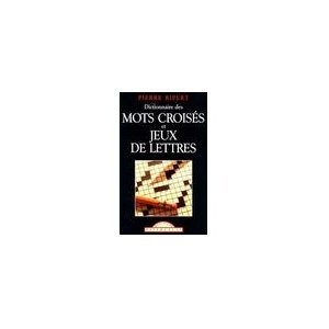 dictionnaire des mots croisés et jeux de lettres