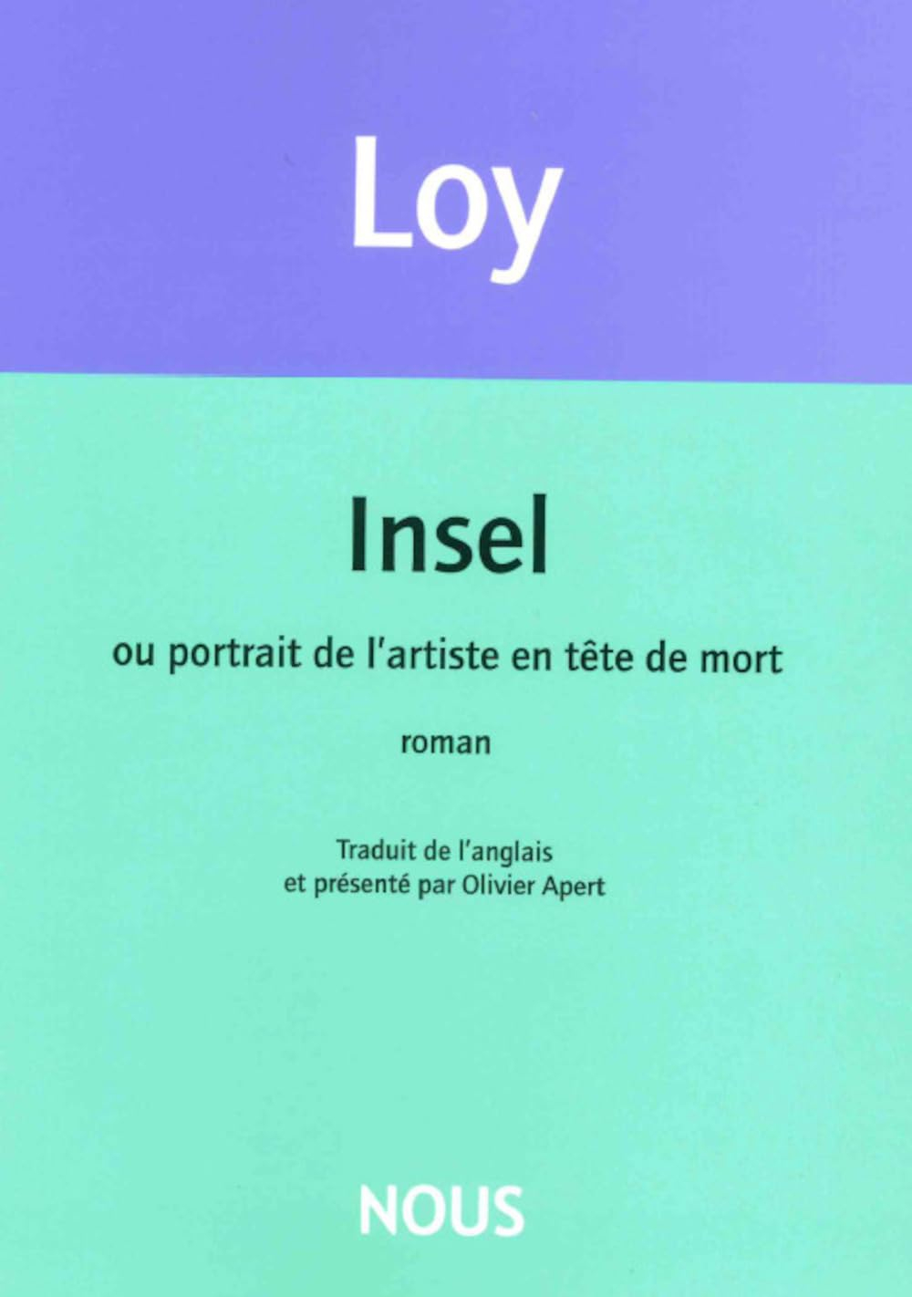 Insel ou Portrait de l'artiste en tête de mort
