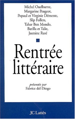 Rentrée littéraire