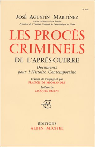 les procès criminels de l'après-guerre
