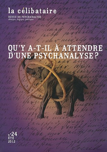 Célibataire (La), n° 24. Qu'y a-t-il à attendre d'une psychanalyse ?