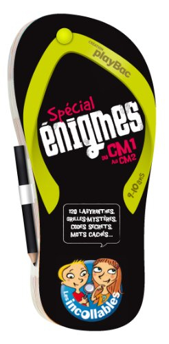 Spécial énigmes, du CM1 au CM2, 9-10 ans : 120 labyrinthes, grilles mystères, codes secrets, mots ca