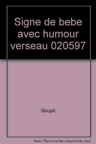 signe de bebe avec humour . verseau