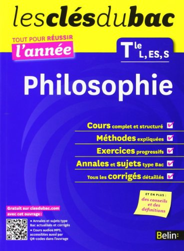 Philosophie terminale L, ES, S : nouveau programme
