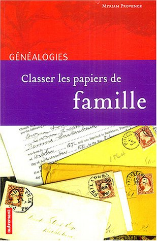Classer les papiers de famille