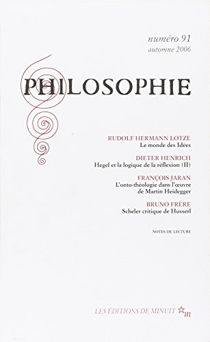 Philosophie, n° 91