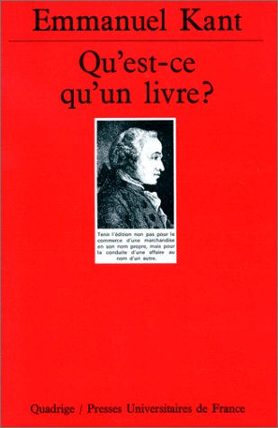 Qu'est-ce qu'un livre ?