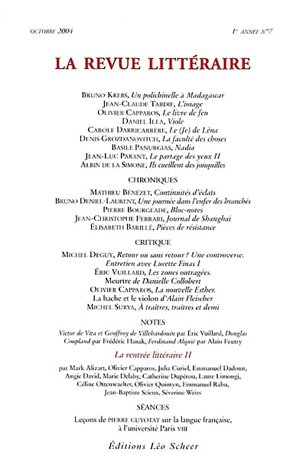Revue littéraire (La), n° 7 (2004)