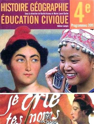 Histoire géographie, éducation civique 4e