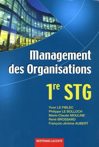Management des organisations 1re STG