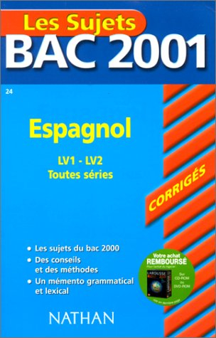 Espagnol, LV1, LV2, toutes séries