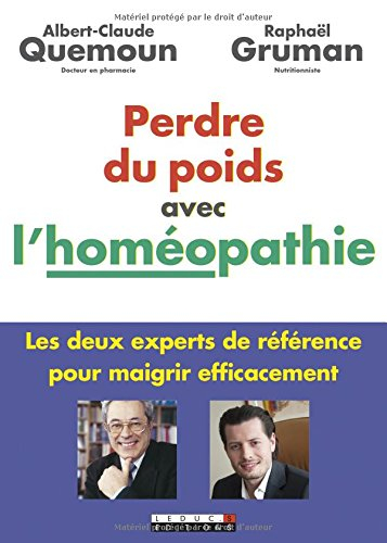 perdre du poids avec l'homéopathie