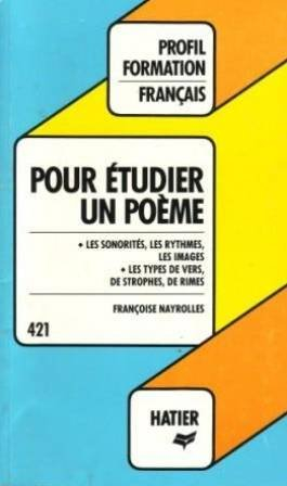 profil formation : pour etudier un poeme