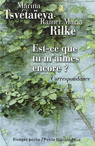 Est-ce que tu m'aimes encore ? : correspondance