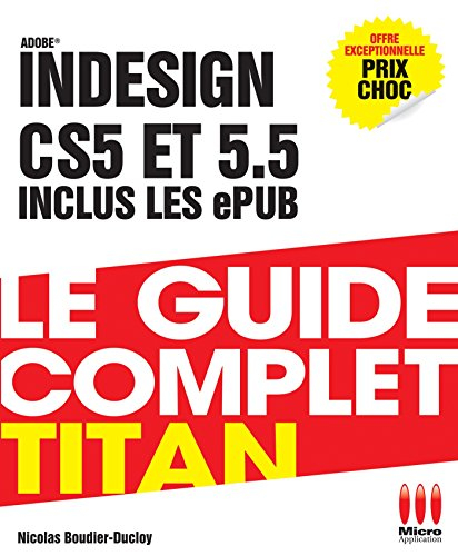 InDesign CS5 et 5.5 : inclus les ePub