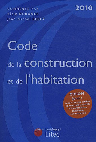 Code de la construction et de l'habitation 2010