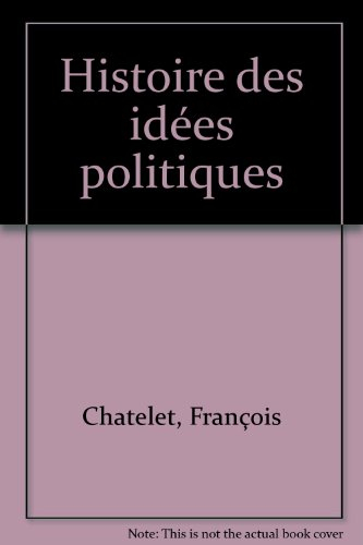 histoire des idées politiques