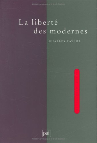 La liberté des modernes