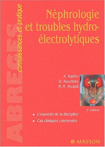 Néphrologie et troubles hydroélectrolytiques