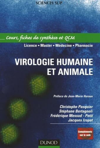 Virologie humaine et animale : cours, fiches de synthèse et QCM