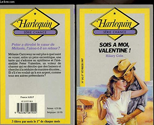 sois à moi valentine ! (harlequin)