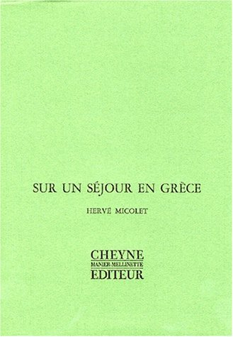 Sur un séjour en Grèce