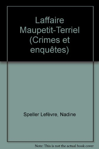 L'affaire Maupetit-Terriel