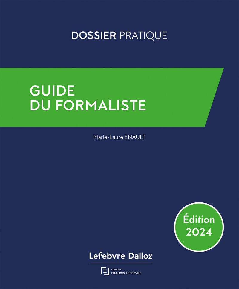 Guide du formaliste 2024