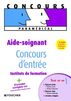 Aide-soignant : concours d'entrée, instituts de formation