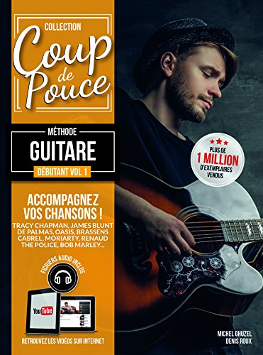 denis roux : coup de pouce débutant guitare acoustique vol 1 (, 1 cd)