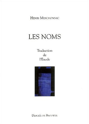 Les noms : traduction de l'Exode