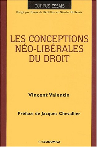 Les conceptions néo-libérales du droit