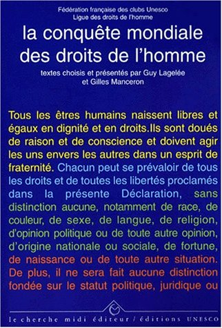 La conquête mondiale des Droits de l'homme