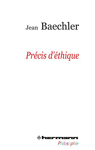 Précis d'éthique