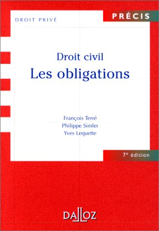 droit civil : les obligations, 7e édition