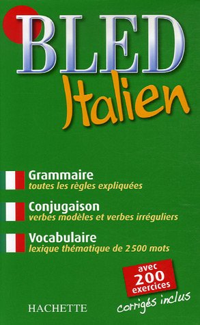 Bled italien : grammaire et conjugaison