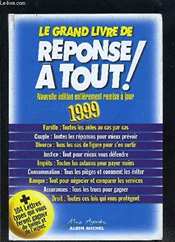 le grand livre de réponse à tout 1999