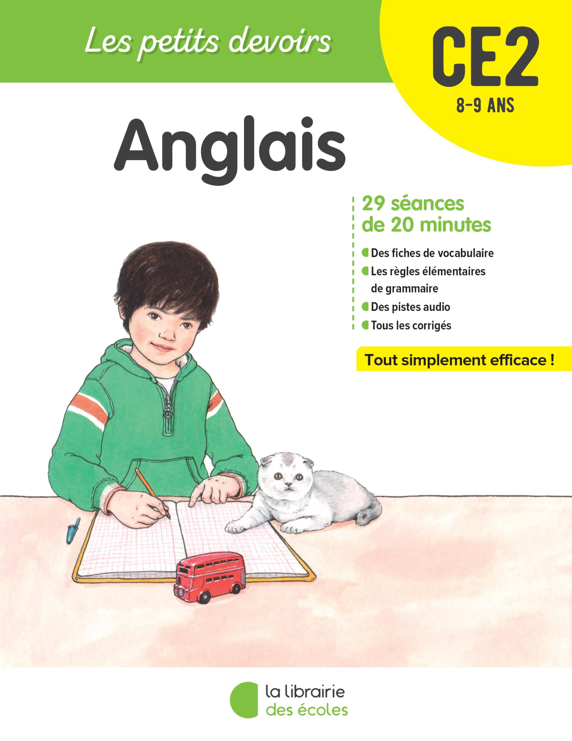 Anglais CE2, 8-9 ans : 29 séances de 20 minutes