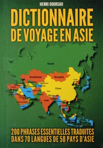 Dictionnaire de voyage en Asie