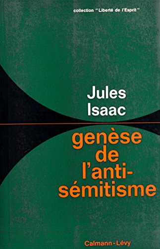 genèse de l'antisémitisme